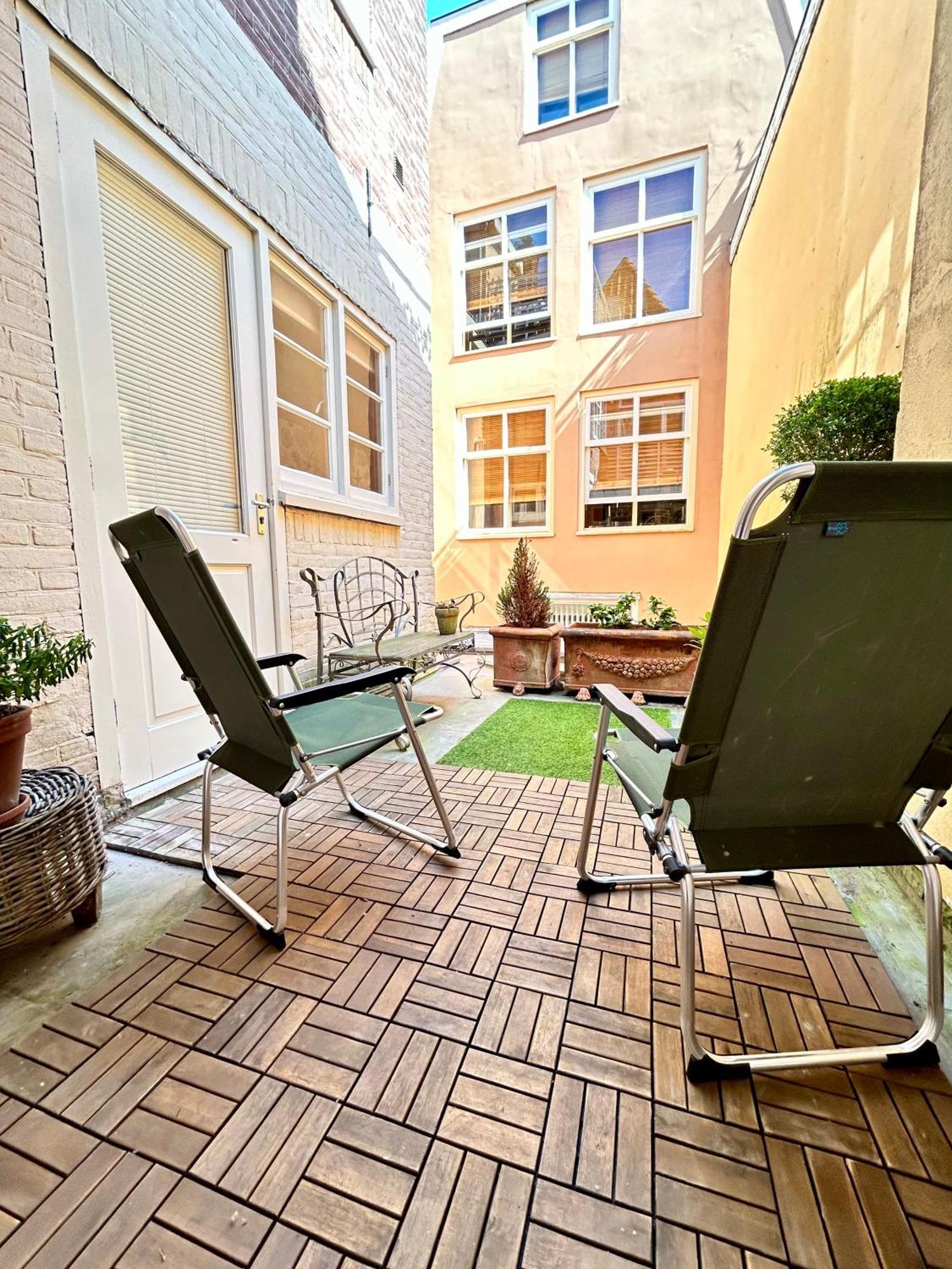 Leiden City Centre Canal View Or Terrace View Apartments מראה חיצוני תמונה